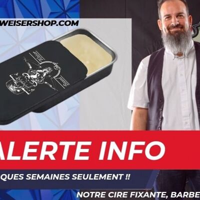 Cire coiffante à Moustache