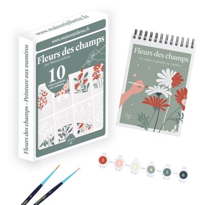 Malen nach Zahlen - Wildblumen