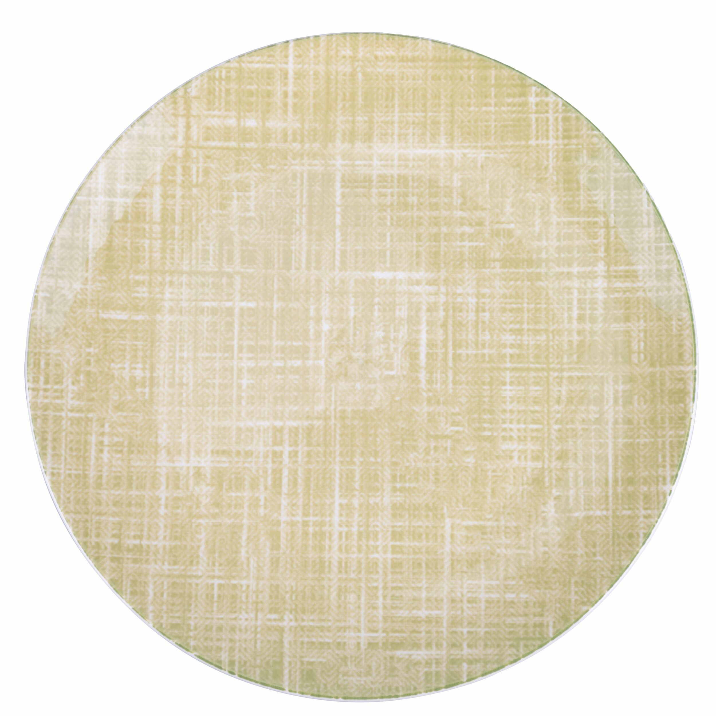 Porcelain flat plate, lime green, Texture