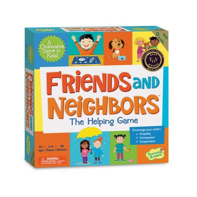 Juego cooperativo Peaceable Kingdom: Amigos y vecinos