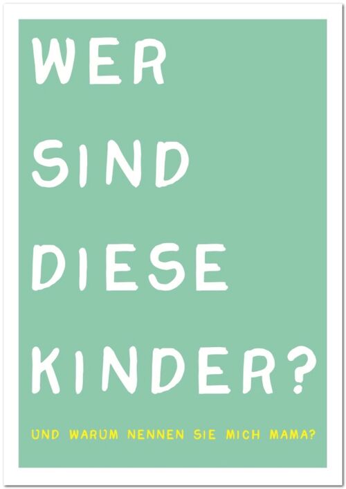 Postkarte "Kinder"