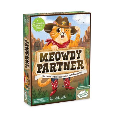 Peaceable Kingdom Cooperative Game - Meowdy Partner