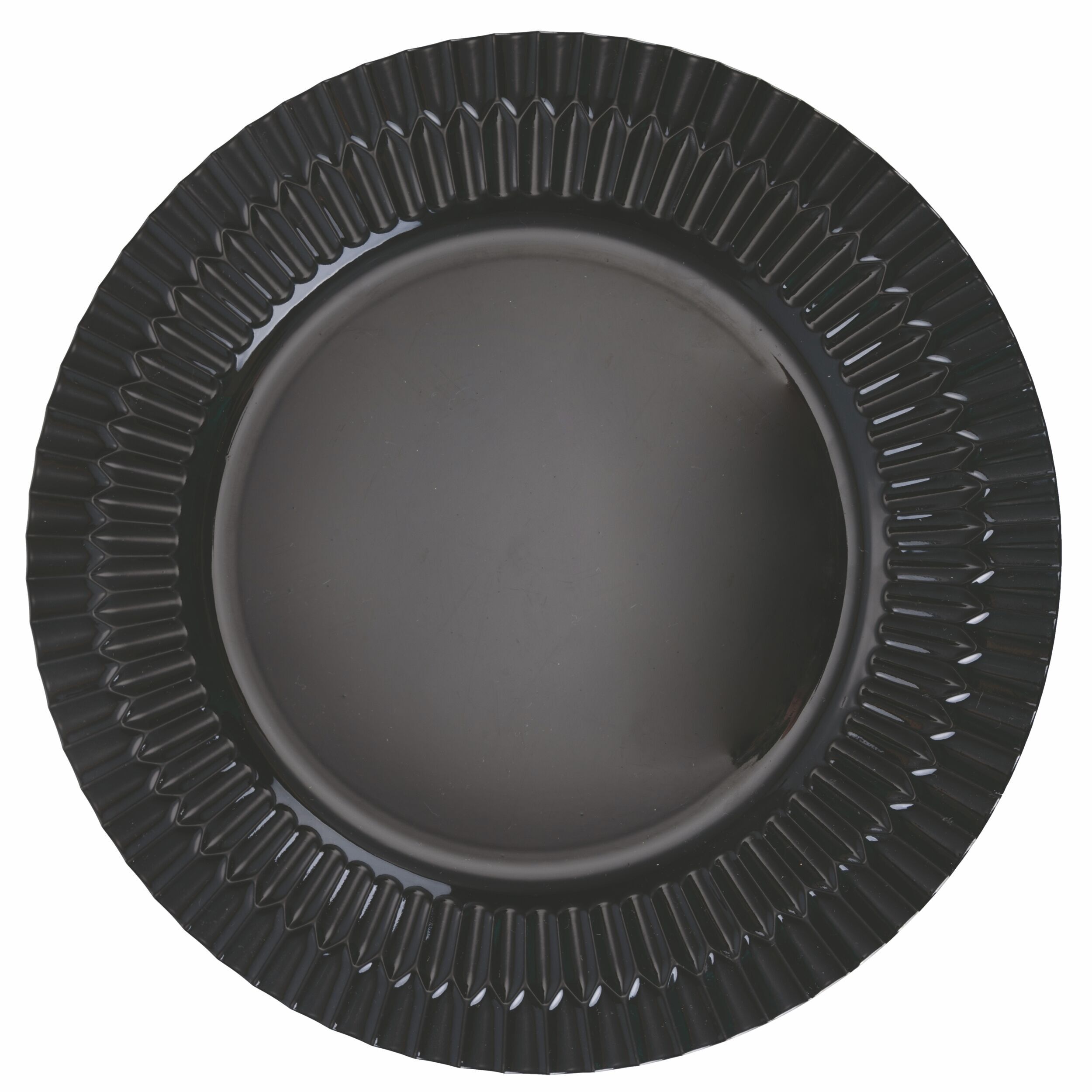 Set de table en plastique PP 33 cm, noir, Shades of Stones