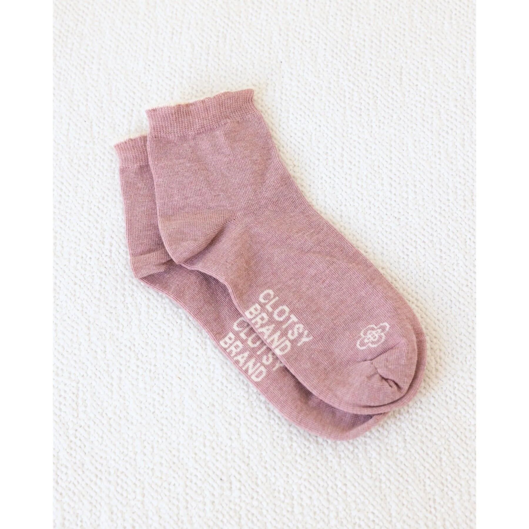 Mauve Barfußsocken