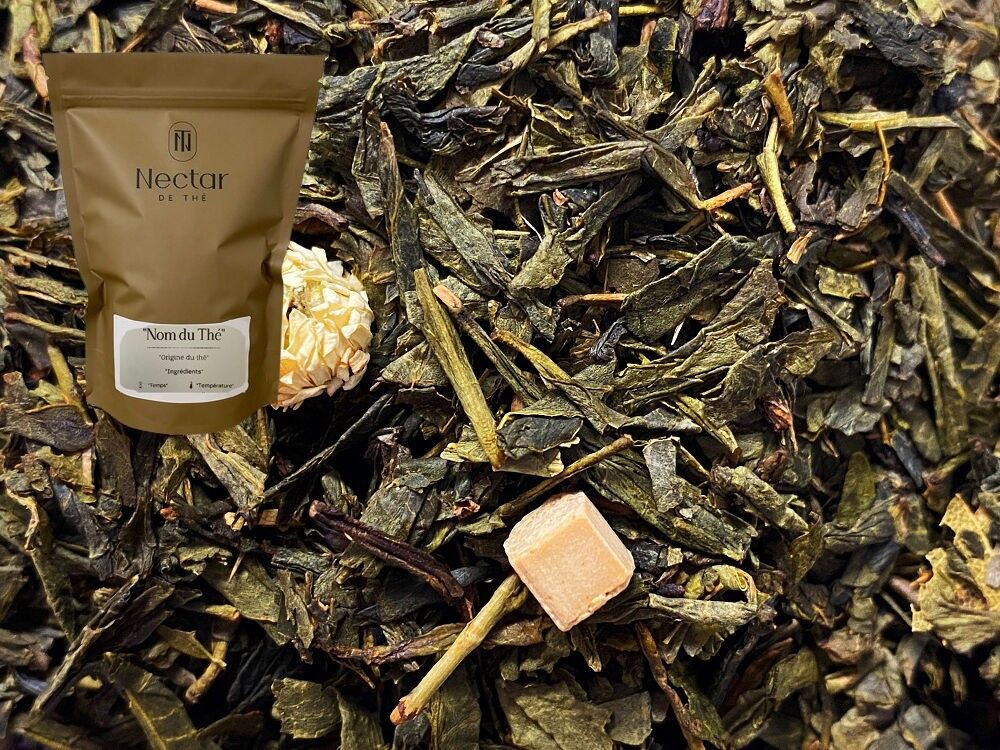 Tè verde - Caramello cremoso - Bustina sfusa da 100 g