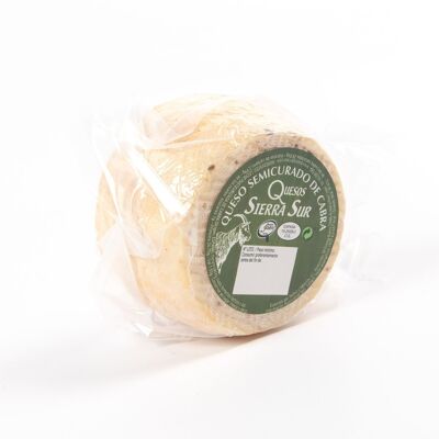 Mini formaggio di capra semistagionato integrale con crosta naturale | Formaggi Sierra Sur