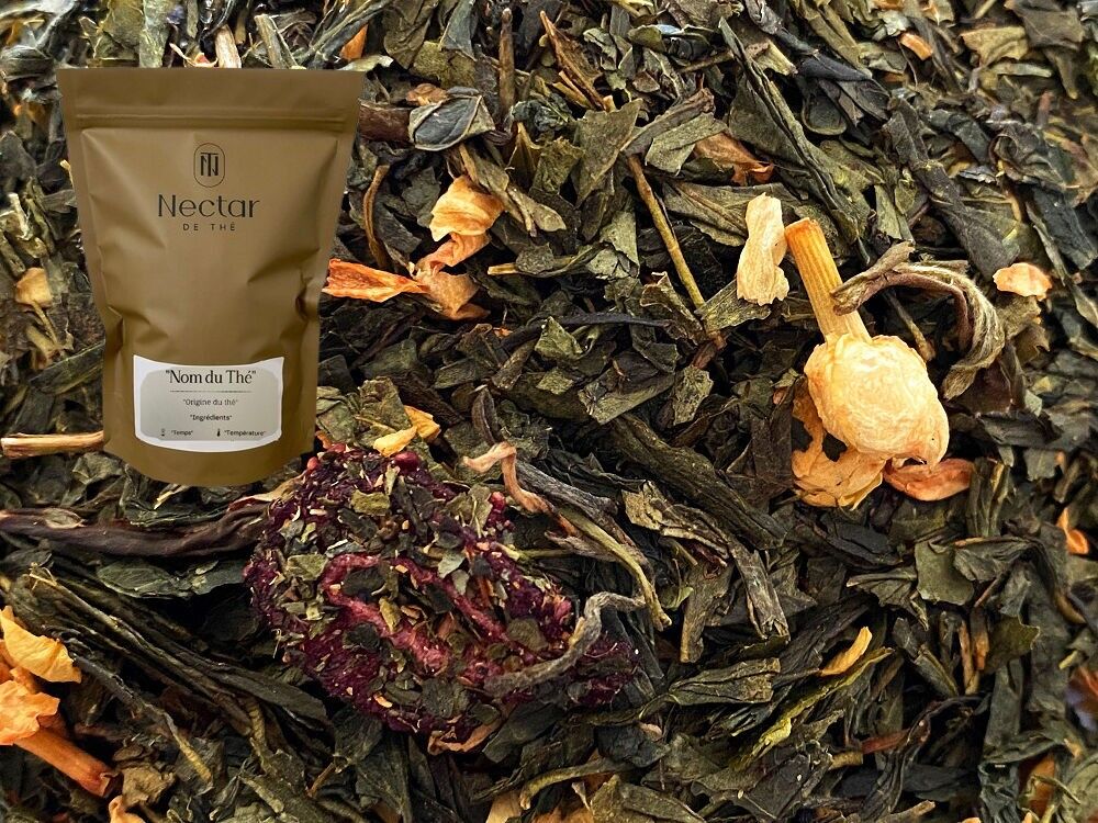 Tè bianco - Thé des Amants Candides - Busta sfusa da 100g