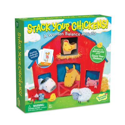 Peaceable Kingdom Stack Your Chickens Game