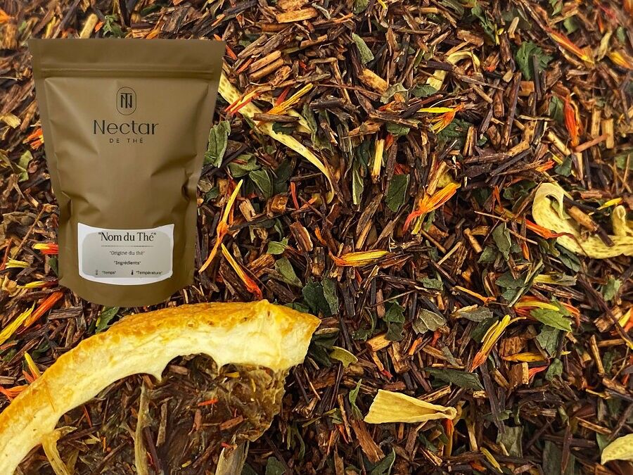 Rooibos - Agrumi e Menta - Confezione da 100 g