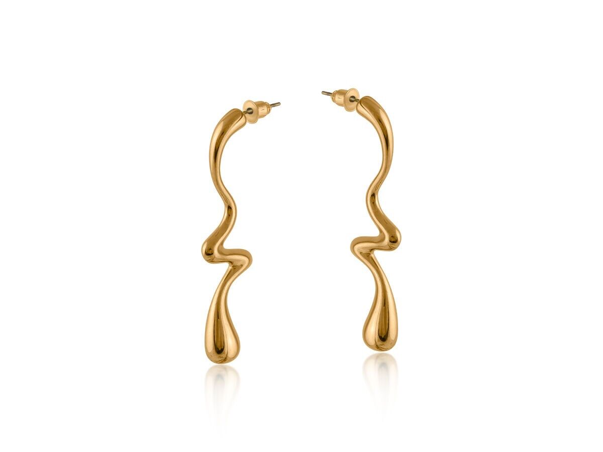 3448 ARIAL DROP STAINLESS STEEL EARRINGS