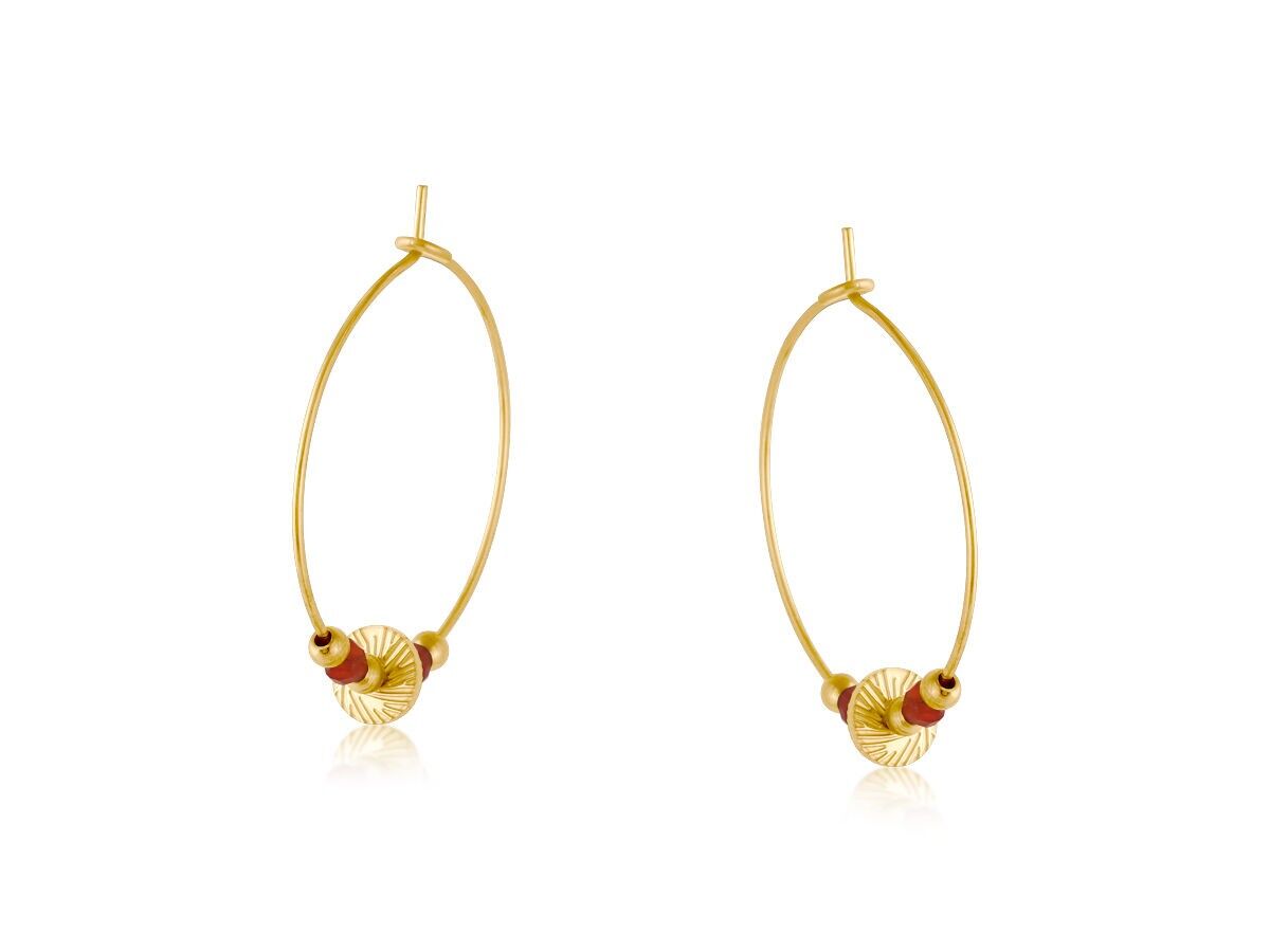 3422 LIVY STAINLESS STEEL EARRINGS