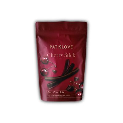 Cioccolato fondente al gusto di ciliegia, 80 g