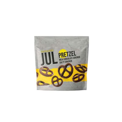 Craquelins enrobés de chocolat noir et de bretzel, 110 g