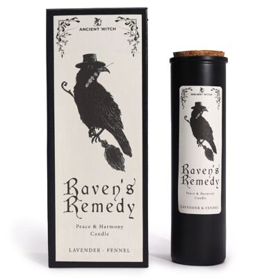 Vela Raven's Remedy (aroma a lavanda e hinojo) de Ancient Witch