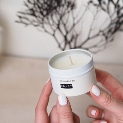 Coast Travel Candle - Woodsage, Seasalt & Sandalwood