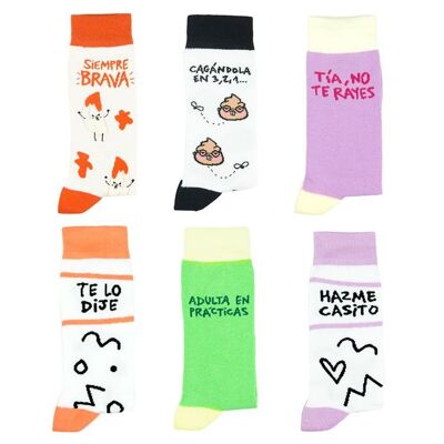 Pack de collection complète de chaussettes