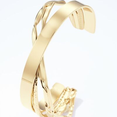Bracciale rigido in acciaio inossidabile 324RX110