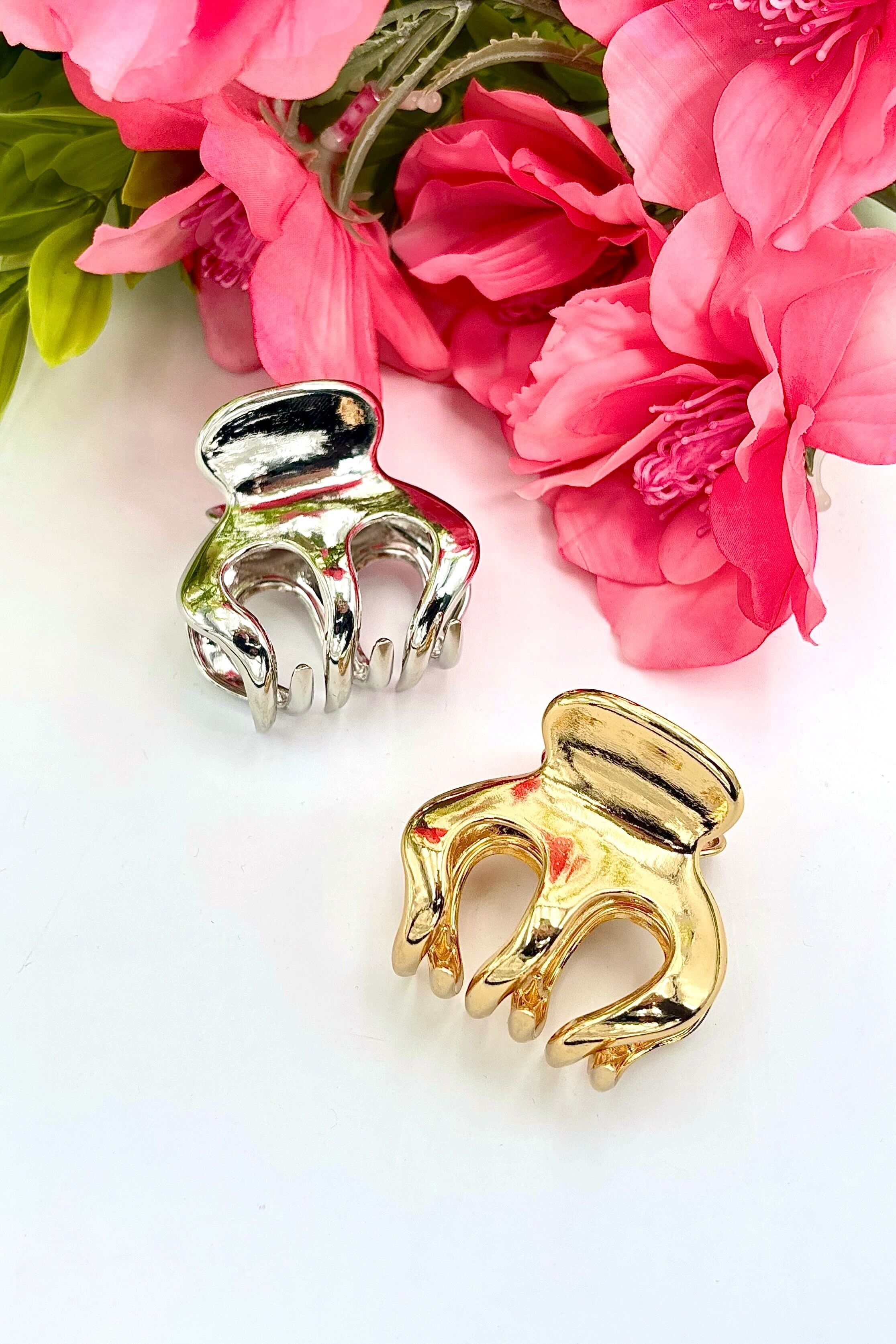 Fermaglio per capelli in metallo ZE25