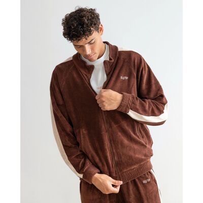 Veste de survêtement marron • Ohne x Clotsy