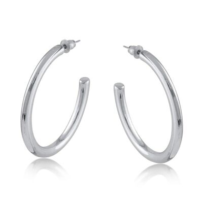 3252 BOUCLES D'OREILLES CRÉOLES OVALES CASSANDRA