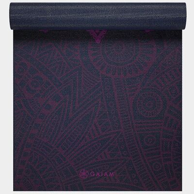 Gaiam Plum Sundial Yoga Mat 6mm