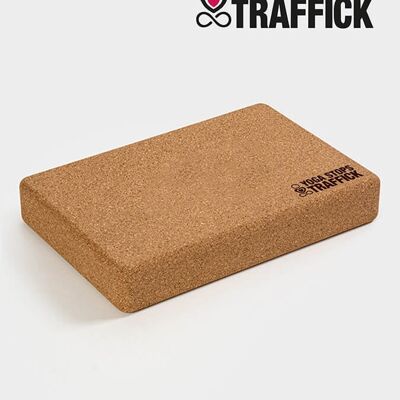 Yoga Stops Traffick Cork Yoga Block Board
