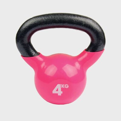 Yoga Mad Kettle Bell - Pink 4kg