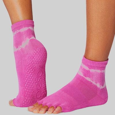 Calcetines de yoga de media punta ToeSox Melody