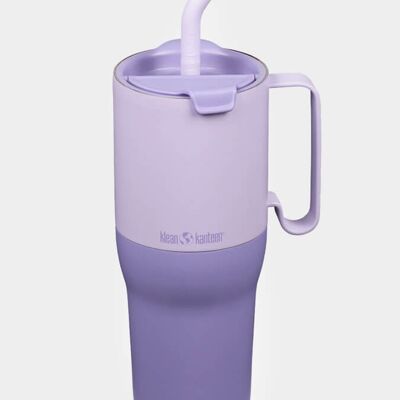 Gobelet Klean Kanteen Rise avec couvercle à paille 1 065 ml