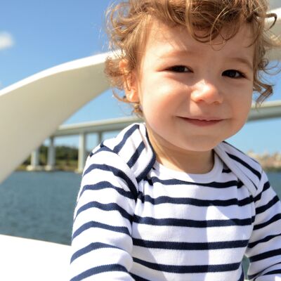 Marinière Layette | Chemise bébé rayée
