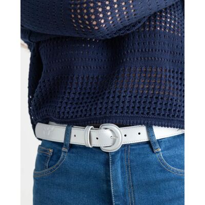 Eva Silver Belt