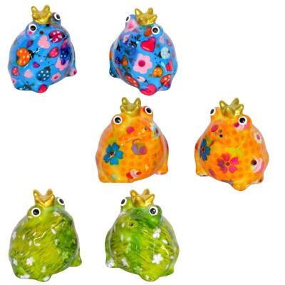 Pomme Pidou 'Freddy' Frog Shaped Ceramic Salt and Pepper Shaker Set