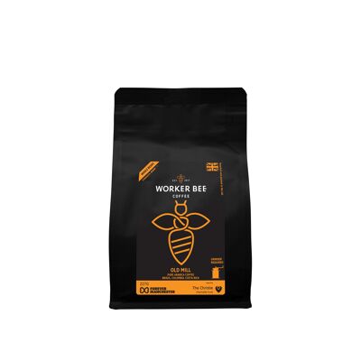 Old Mill Pure Arabica Coffee - 227 g de grano entero