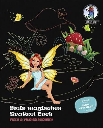 Mon livre à gratter magique "Feen & Prinzessinnen" 1