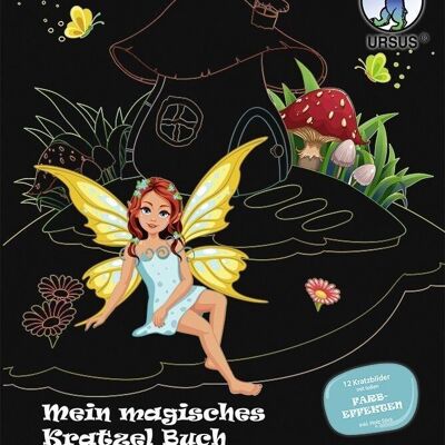 Mein magisches Kratzel-Buch "Feen & Prinzessinnen"