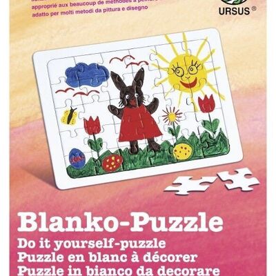 Blanko-Puzzle, DIN A4