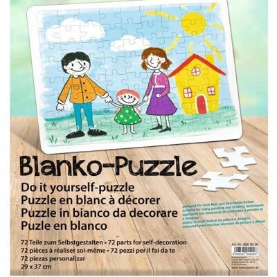 Blanko-Puzzle, DIN A3