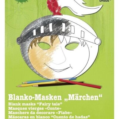 Blanko-Masken "Märchen"