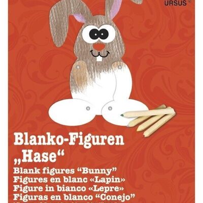 Blanko-Figuren "Hase"