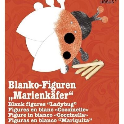 Blanko-Figuren "Marienkäfer"