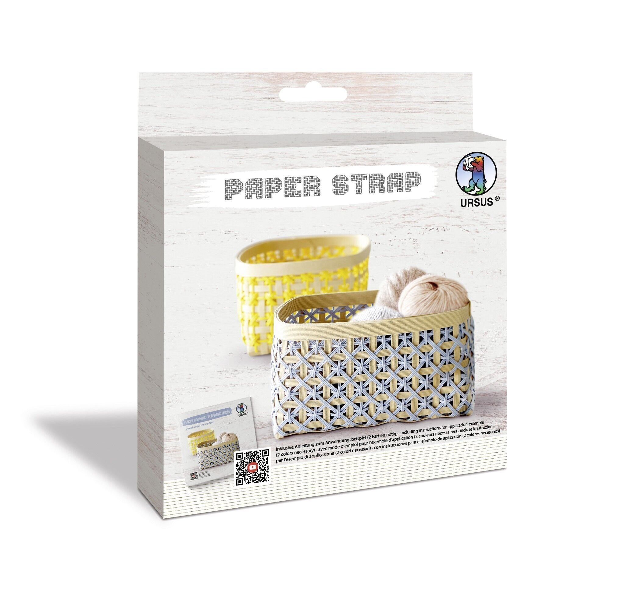 Cinturino di carta (Kamihimo), bianco