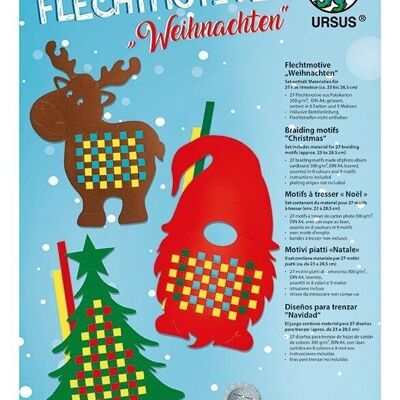 Flechtmotive "Weihnachten"