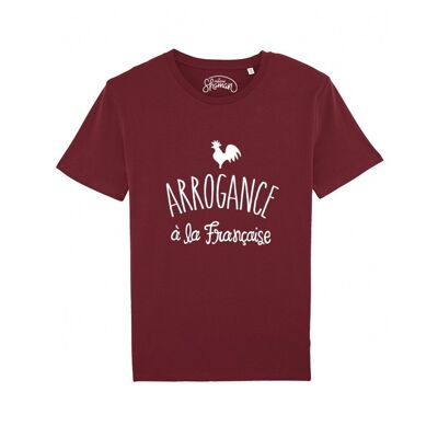 ARROGANCE À LA FRANÇAISE - Bordeaux-T-Shirt