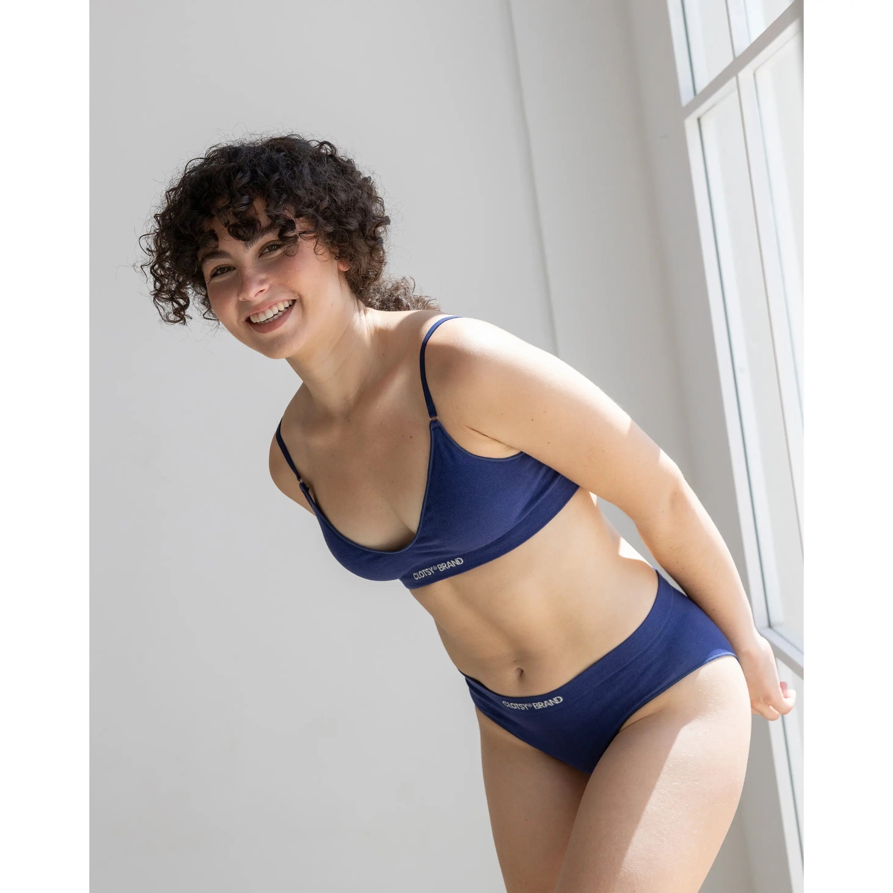 Bralette bleu marine