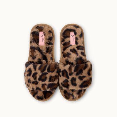 Chaussons léopard