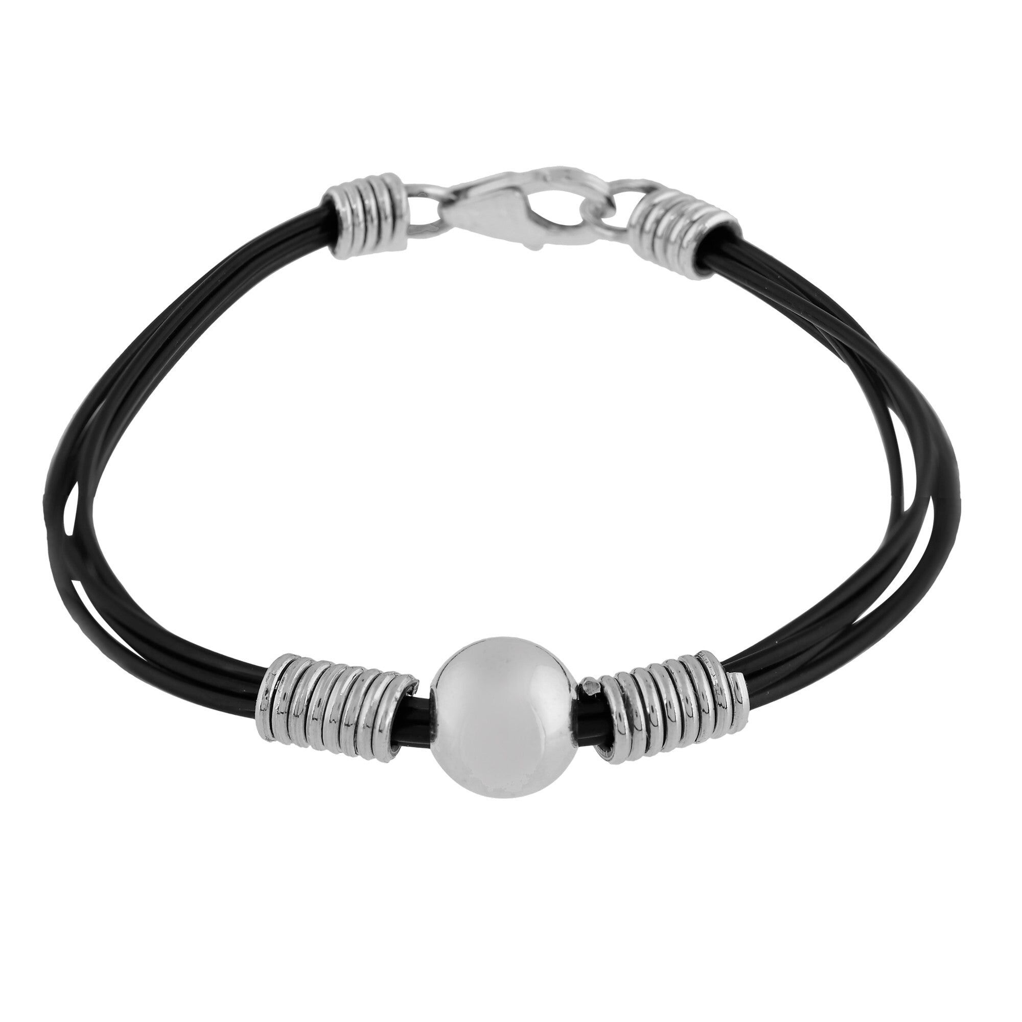 Bracciale in argento "Unique silver" Spere in argento 925