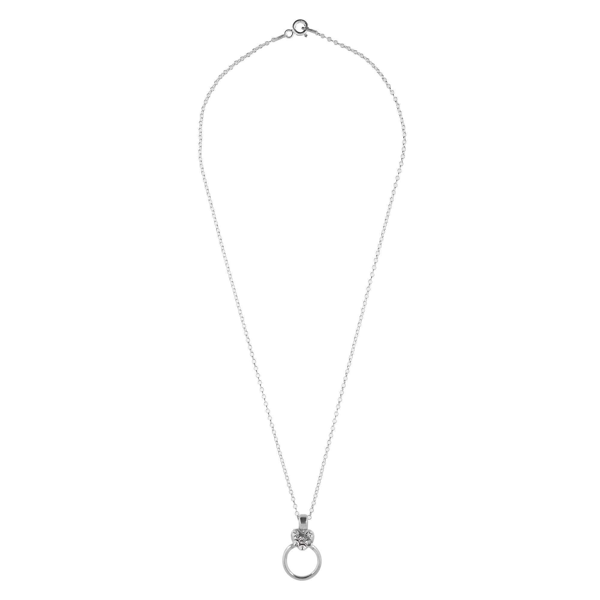 Girocollo in argento sterling Mtima Swarovski