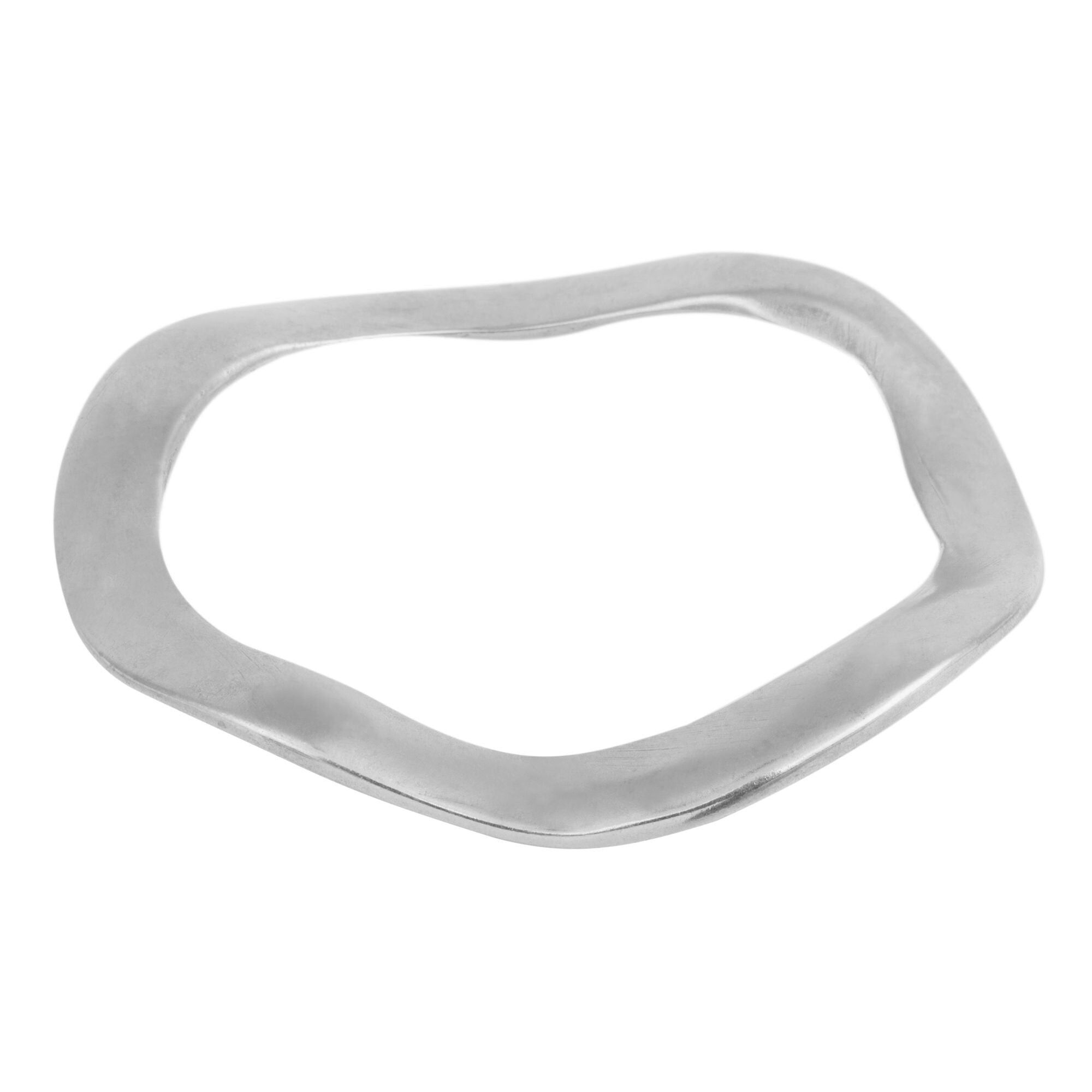 Bracciale water hoop in zama argento