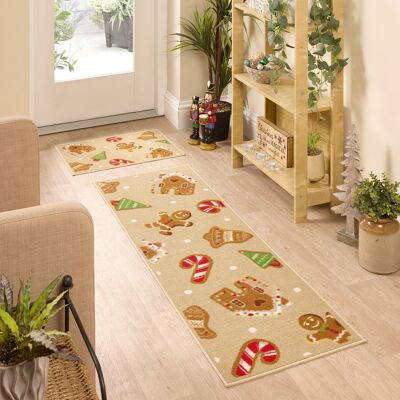 Set di tappetini e runner in pan di zenzero Floormatters