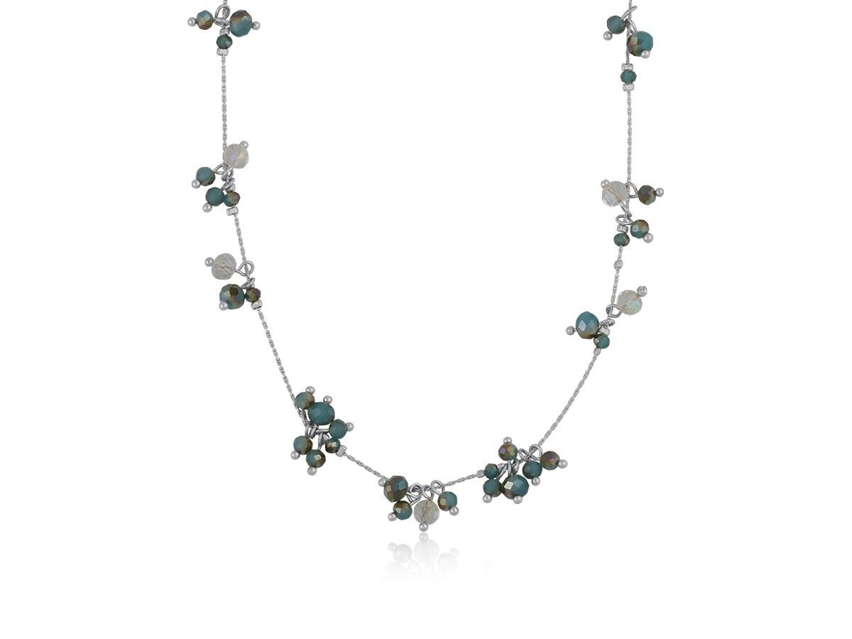 3164 SACHA LONG COLLIER DE PERLES FLORALES